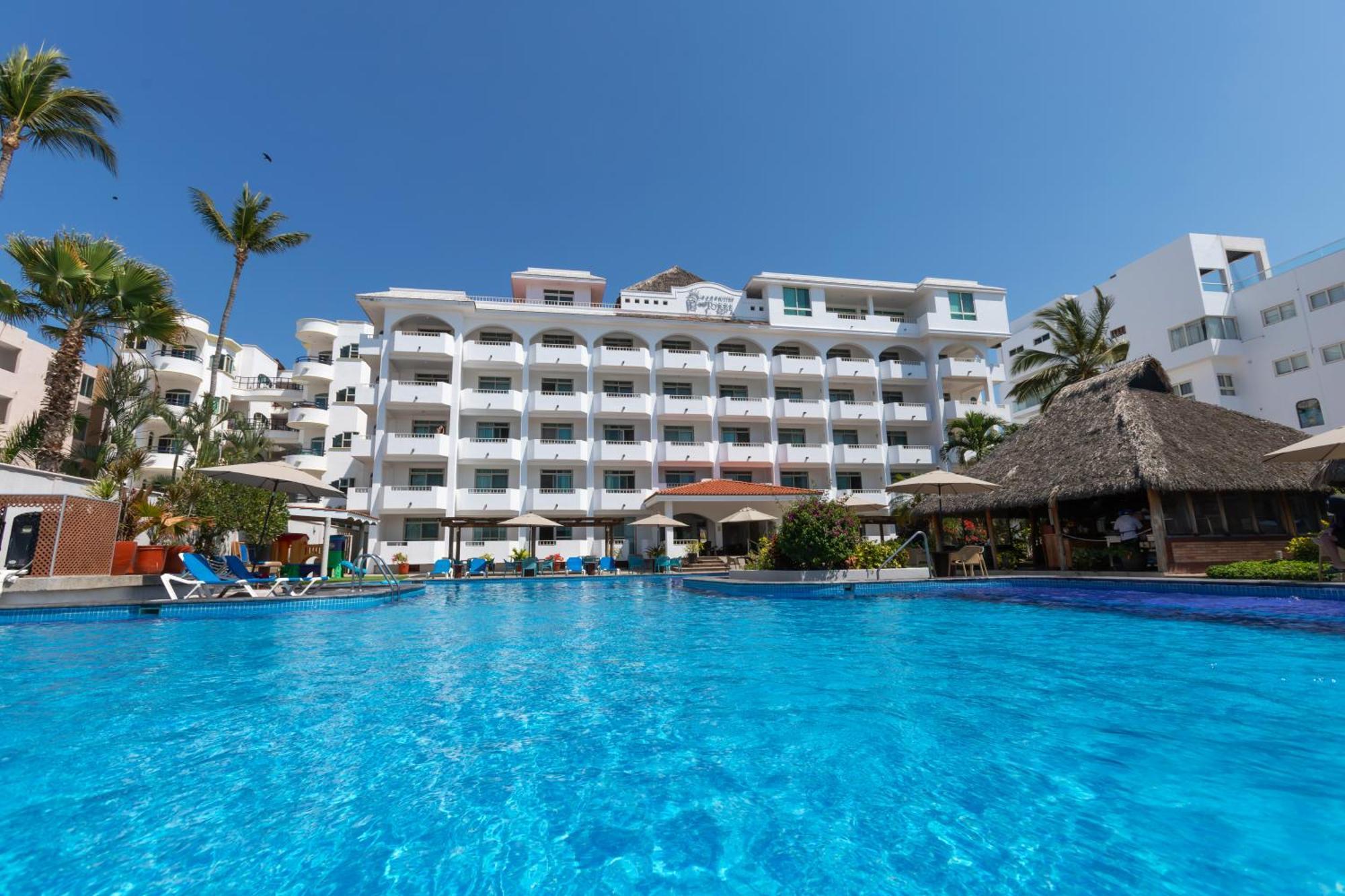 Torreblanca Beach Hotel And Suites Guayabitos - Desayuno Y Comida Incluido 린콘 데 구아야비토스 외부 사진