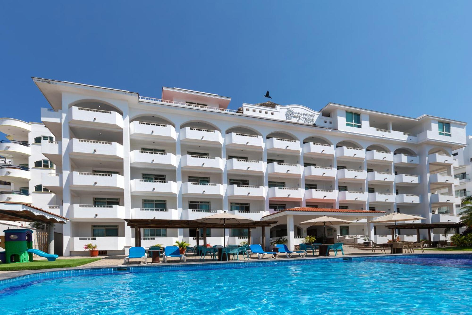 Torreblanca Beach Hotel And Suites Guayabitos - Desayuno Y Comida Incluido 린콘 데 구아야비토스 외부 사진